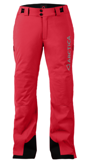 Women's Speedster Side Zip Ski Pants - Deep Red, X-Large on Arctica