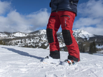 Male skier wearing Arctica All Mountain Pants