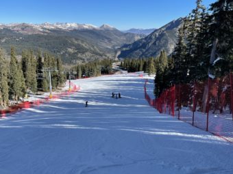 Copper Mountain Tech Venue where the HomeLight NorAm Race Series is taking place November 2021